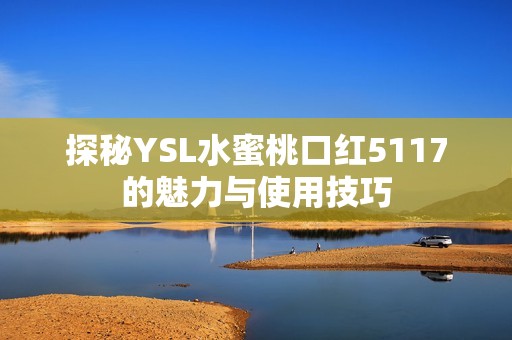 探秘YSL水蜜桃口红5117的魅力与使用技巧