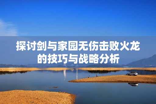 探讨剑与家园无伤击败火龙的技巧与战略分析