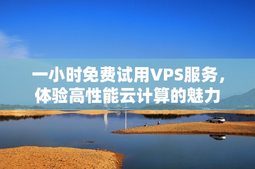 一小时免费试用VPS服务，体验高性能云计算的魅力