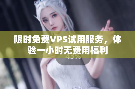 限时免费VPS试用服务，体验一小时无费用福利