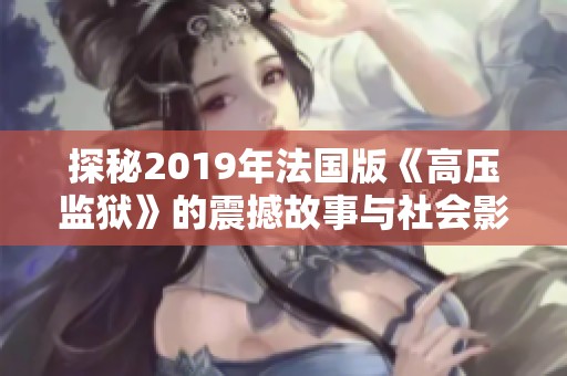 探秘2019年法国版《高压监狱》的震撼故事与社会影响