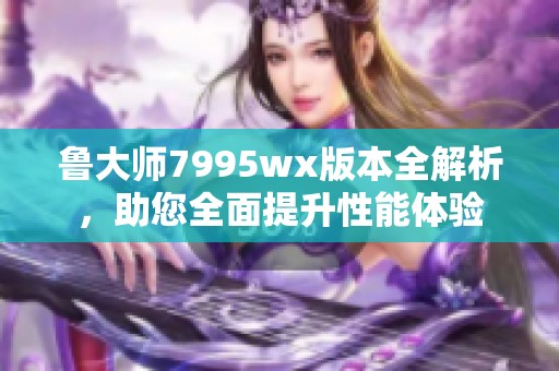 鲁大师7995wx版本全解析，助您全面提升性能体验