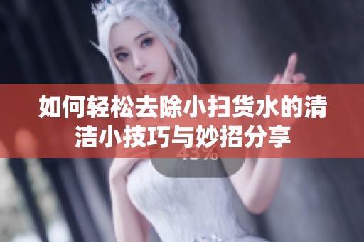 如何轻松去除小扫货水的清洁小技巧与妙招分享