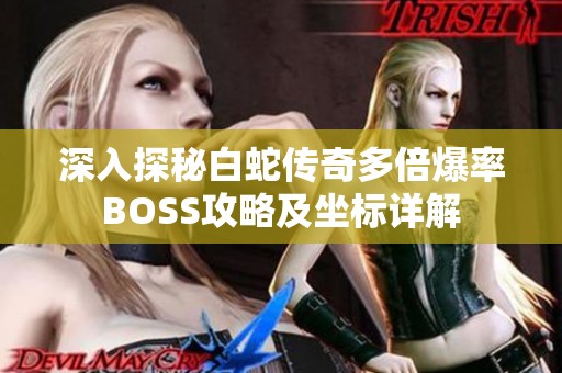 深入探秘白蛇传奇多倍爆率BOSS攻略及坐标详解