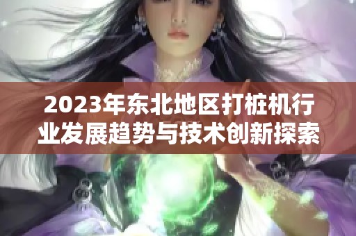 2023年东北地区打桩机行业发展趋势与技术创新探索