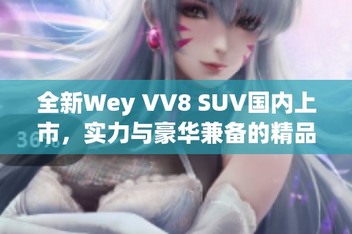 全新Wey VV8 SUV国内上市，实力与豪华兼备的精品之选