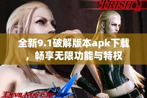 全新9.1破解版本apk下载，畅享无限功能与特权