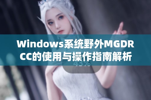 Windows系统野外MGDRCC的使用与操作指南解析