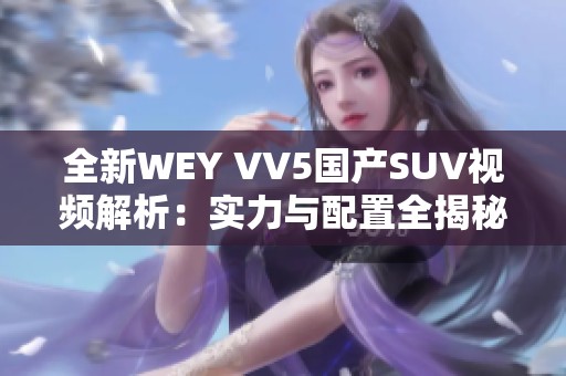 全新WEY VV5国产SUV视频解析：实力与配置全揭秘