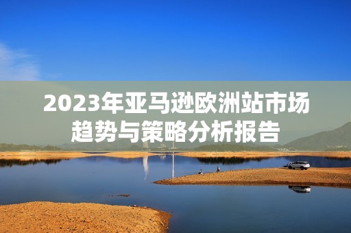 2023年亚马逊欧洲站市场趋势与策略分析报告