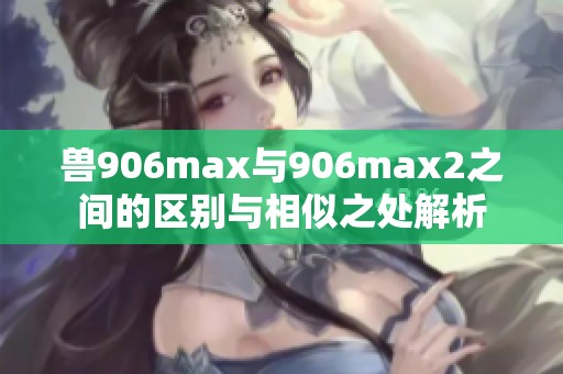 兽906max与906max2之间的区别与相似之处解析