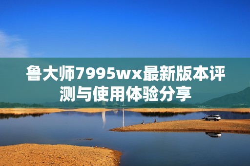 鲁大师7995wx最新版本评测与使用体验分享