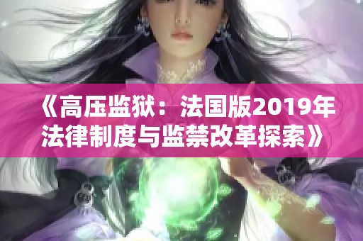 《高压监狱：法国版2019年法律制度与监禁改革探索》